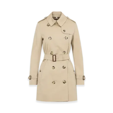 Burberry Women's Heritage Kensington Trench Coat "Beige"