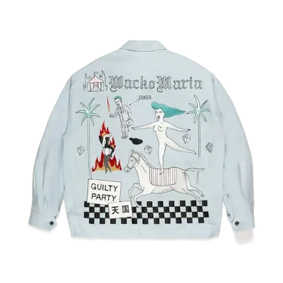WACKO MARIA World Peace Project Vietnam Jacket "Blue"