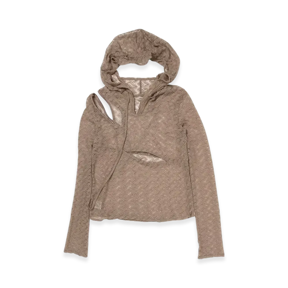 THEREDTHREAD G Tech Tops Lace "Beige"