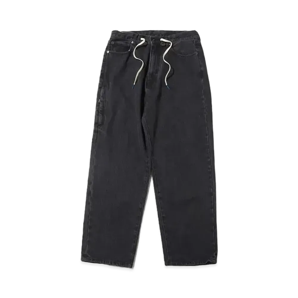 atmos Baggy Tapered Denim Pants "Black"