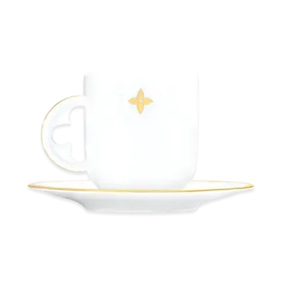 Louis Vuitton Espresso Set "Blanc Gold"