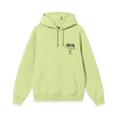 Stussy World Tour Hoodie 2021 "Tea"