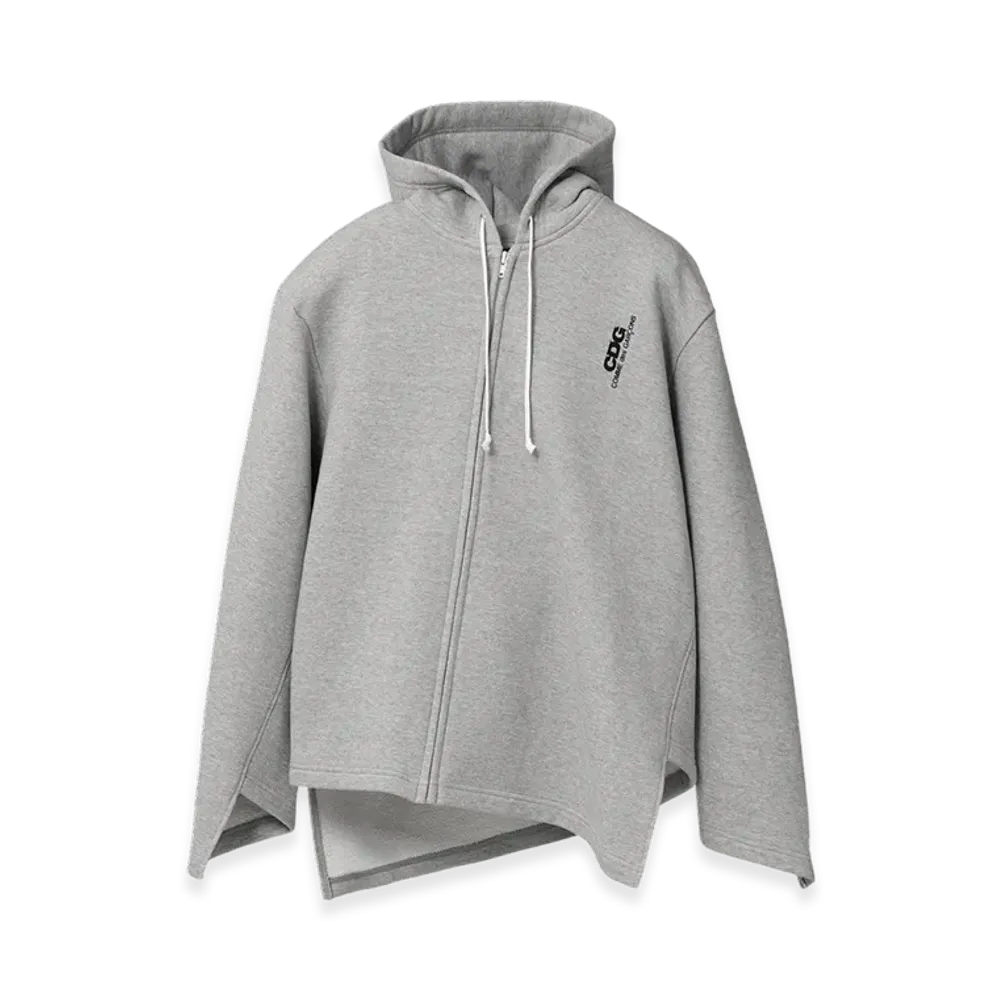 COMME des GARCONS CDG Bias Hooded Sweatshirt "Grey"