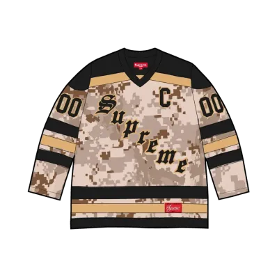 Supreme Fire & Ice Hockey Jersey "Digi Camo"