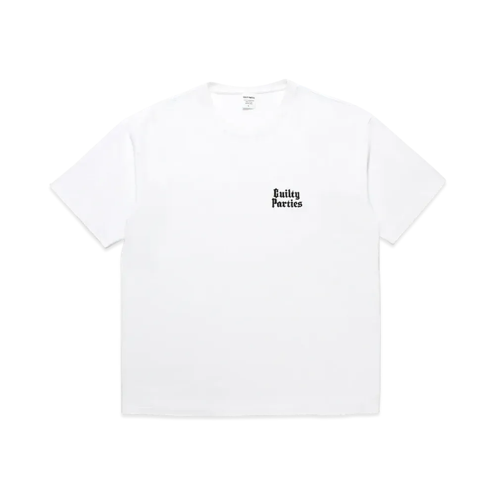 WACKO MARIA Washed Heavy Weight T-Shirt "White"