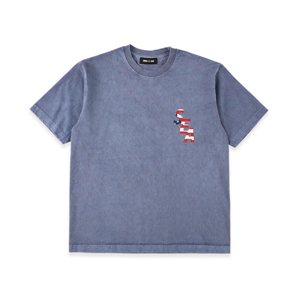 WIND AND SEA Protag Usa S/S Tee "Navy"