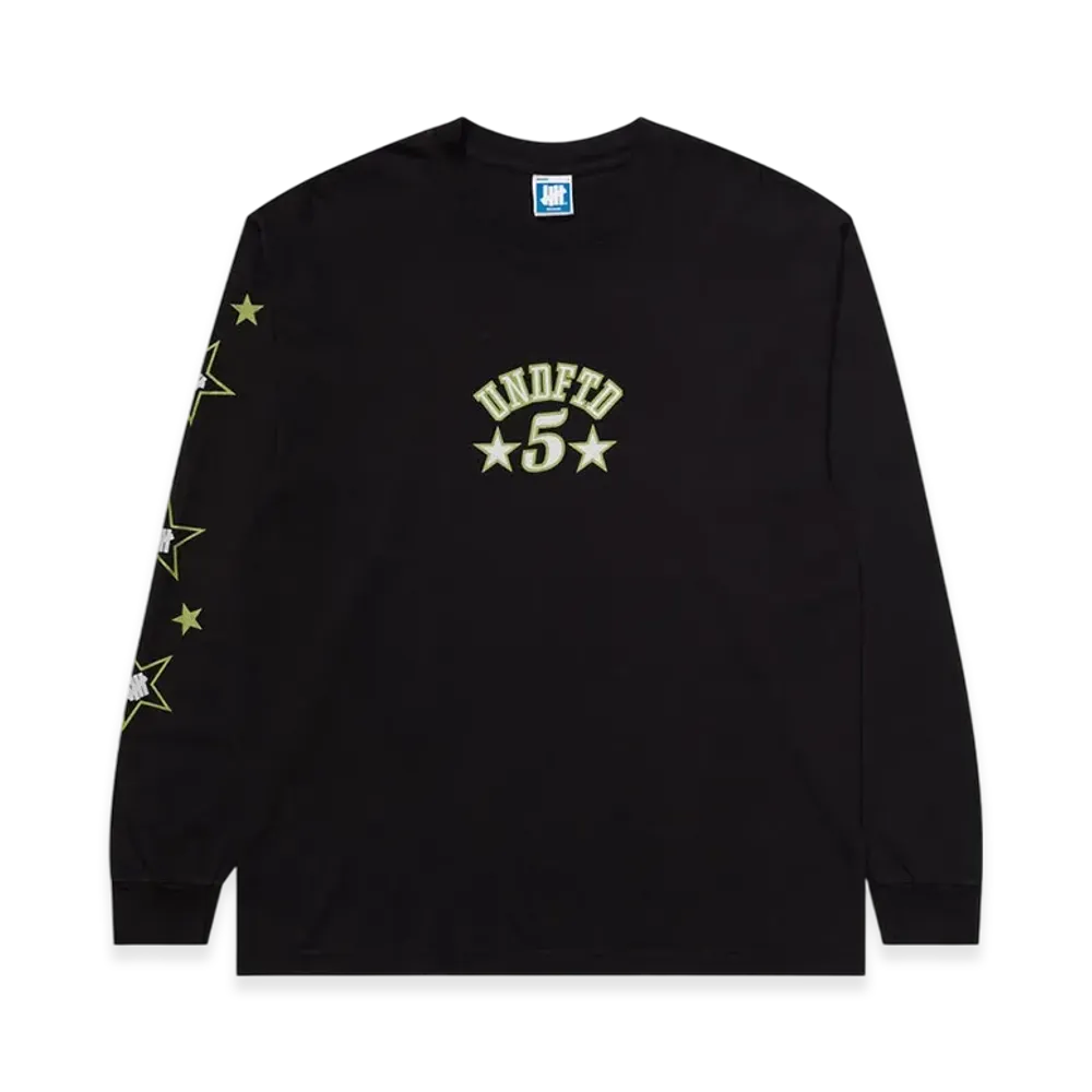 UNDEFEATED Stars & Strikes L/S Tee "Black"
