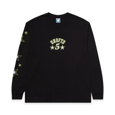 UNDEFEATED Stars & Strikes L/S Tee "Black"