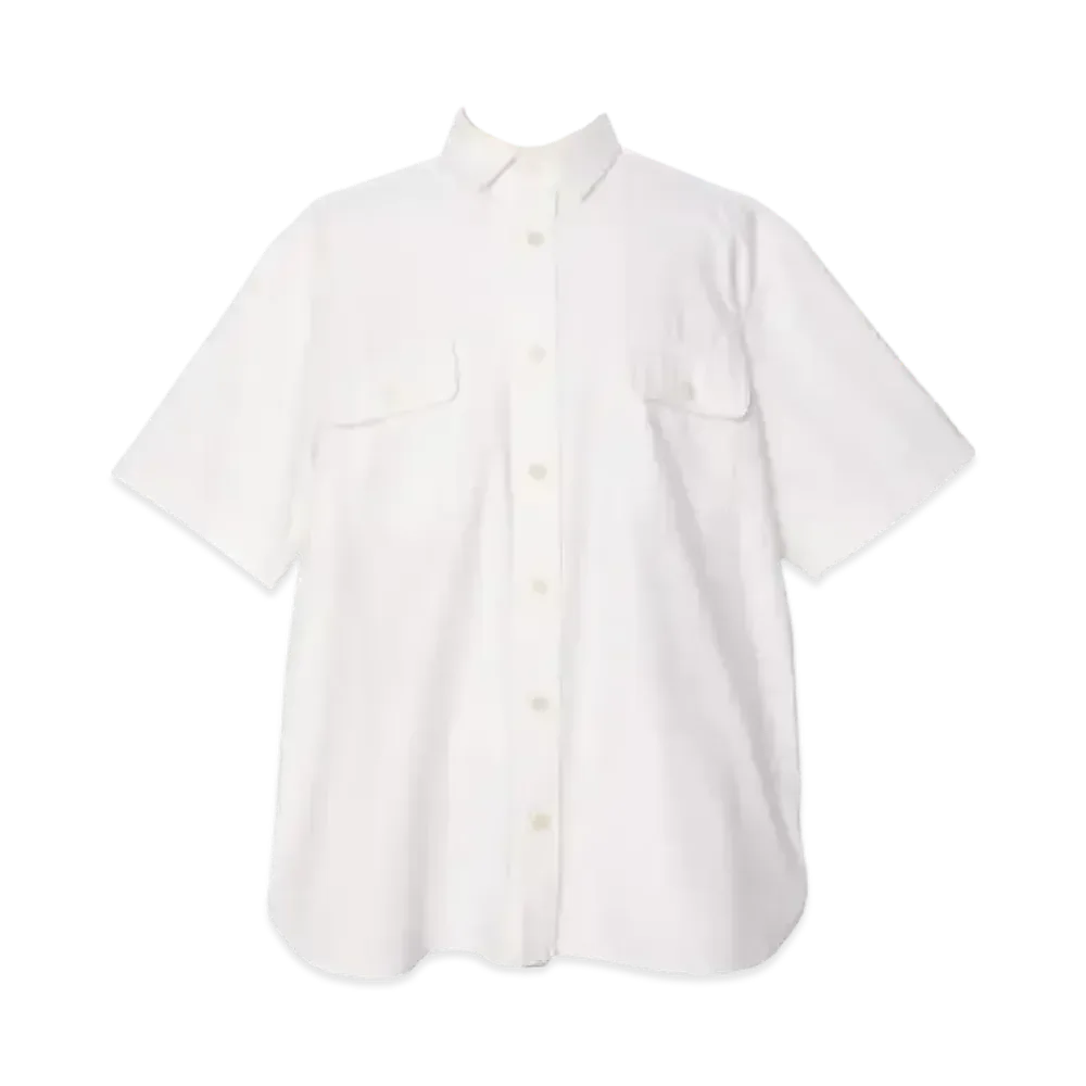 sacai Dungaree Shirt "Off White"