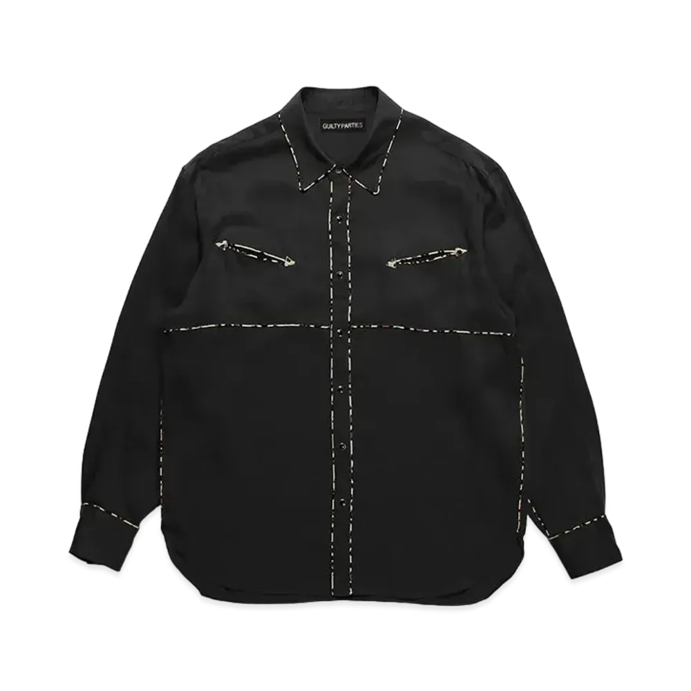 WACKO MARIA Western Shirt "Black"