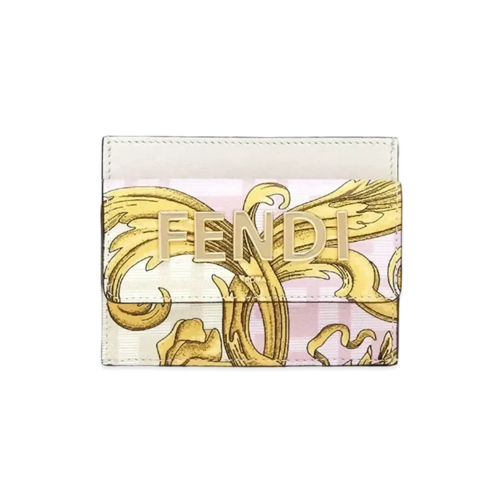 FENDI x Versace Fendace Wallet In Multicolor Fabric "Multicolor"