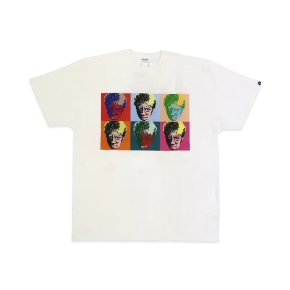 SAPEur x MASATOSHI HAMADA 6Faces SS Tee "White"