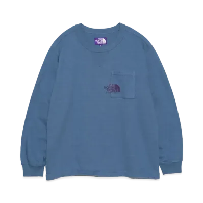 The North Face PURPLE LABEL Field Long Sleeve Graphic Tee "Smoke Blue"