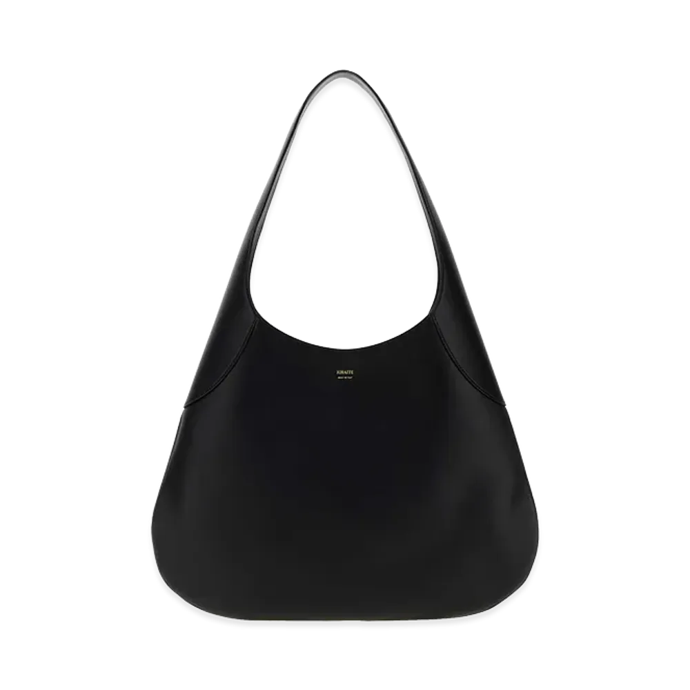 KHAITE Women's Leather Joan Shopping Bag "Black"