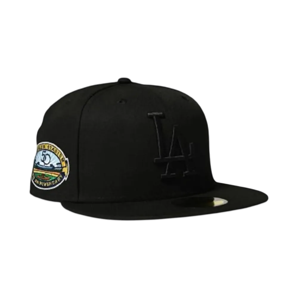 HOME GAME LOS ANGELES DODGERS CO 50TH ANV 59FIFTY "BLACK"