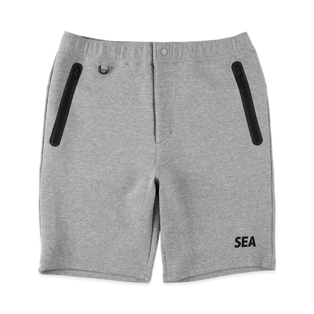 WIND AND SEA Ponte Sweat Shorts "Gray"