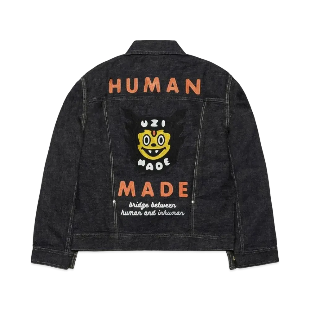 HUMAN MADE UZI MADE DENIM JACKET "Indigo"