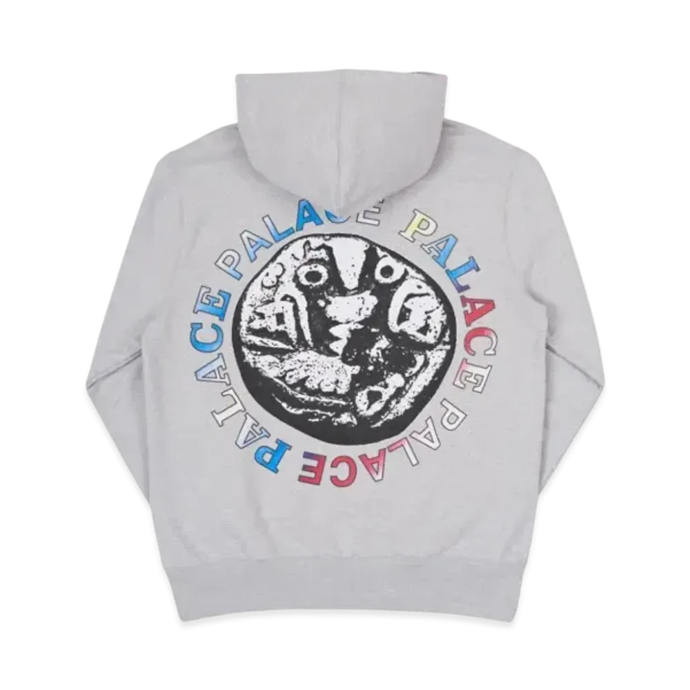PALACE San Swirly Hood "Grey Marl"