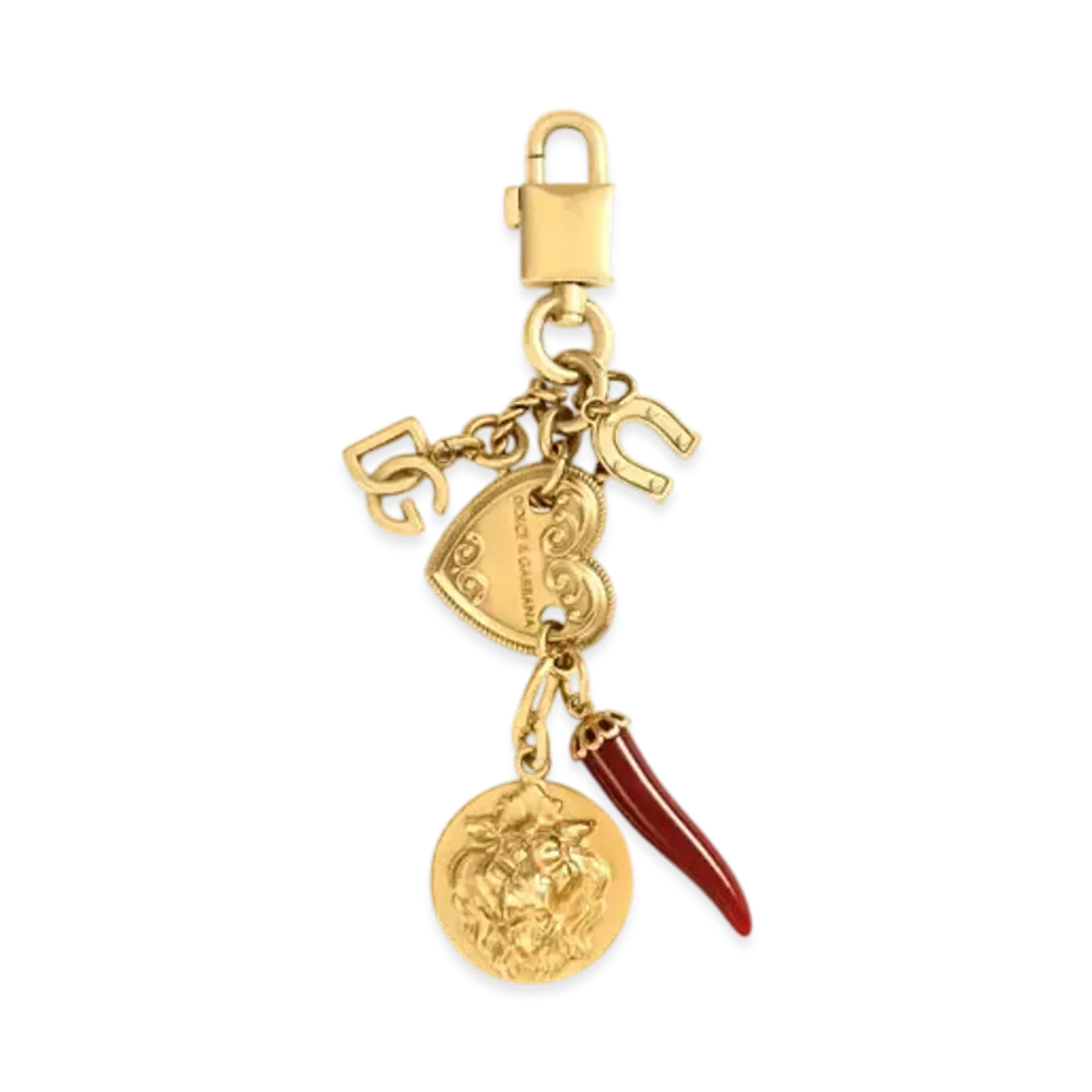 DOLCE&GABBANA Devotion Keychain "Multicolor"