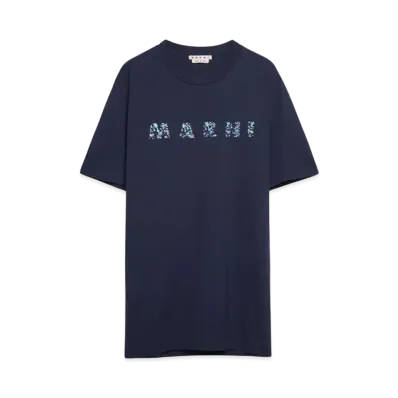 MARNI T-SHIRT "BLUBLACK"