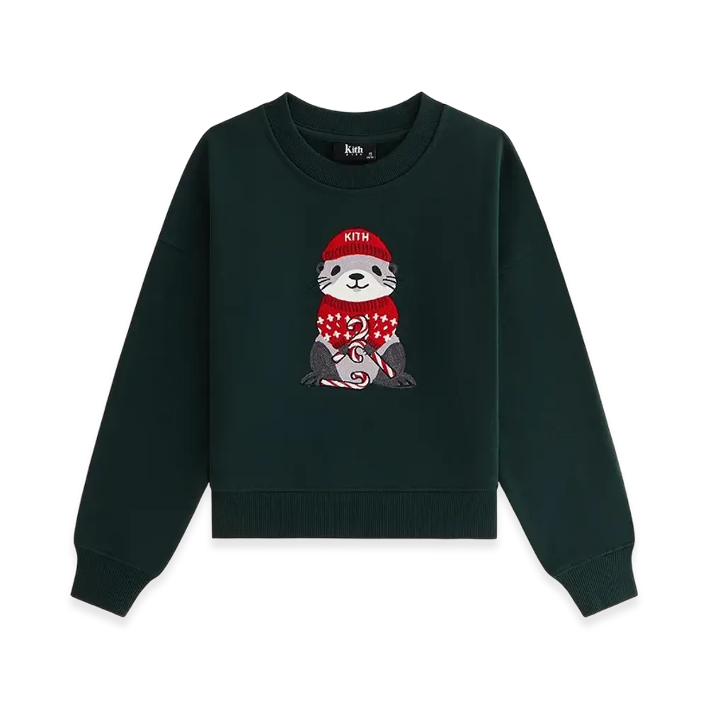 Kithmas Kids Otter Nelson Crewneck "Stadium"