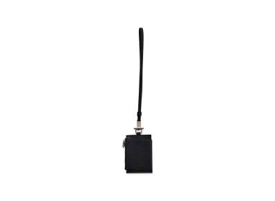 NICENESS Bay Ray - Short Zip Card Case-Short Strap "Black Caviar"