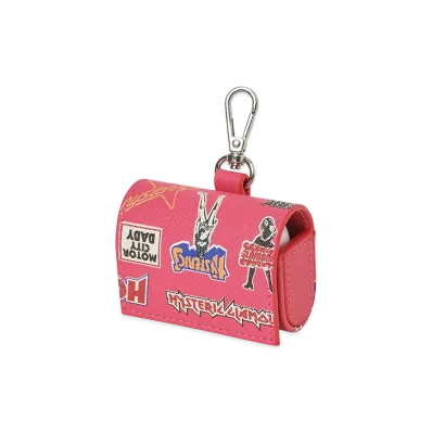 HYSTERIC GLAMOUR Women's Rock City Airpods Pro Case "Pink"