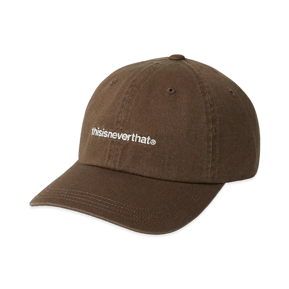 thisisneverthat T-Logo Cap "Washed Brown"