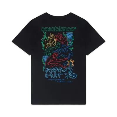 Casablanca Pentathlon T-Shirt "Black"
