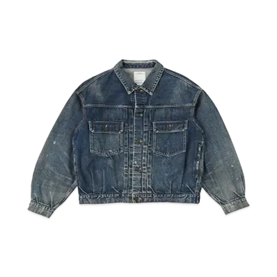 visvim SS 101XX JKT DMGD-1006 "Denim"