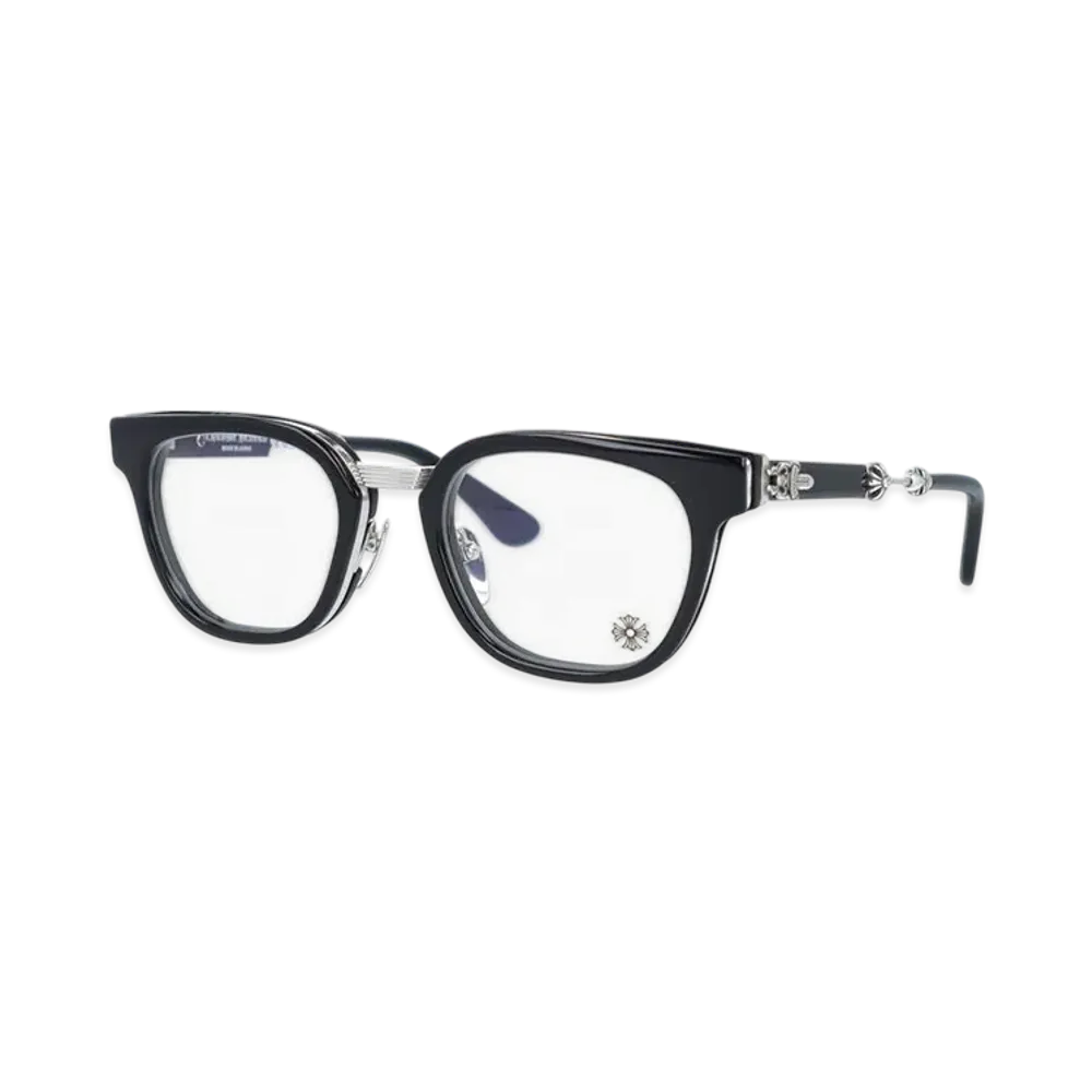 Chrome Hearts DUCK BUTTER 52 Wellington "Black/Shiny Silver"