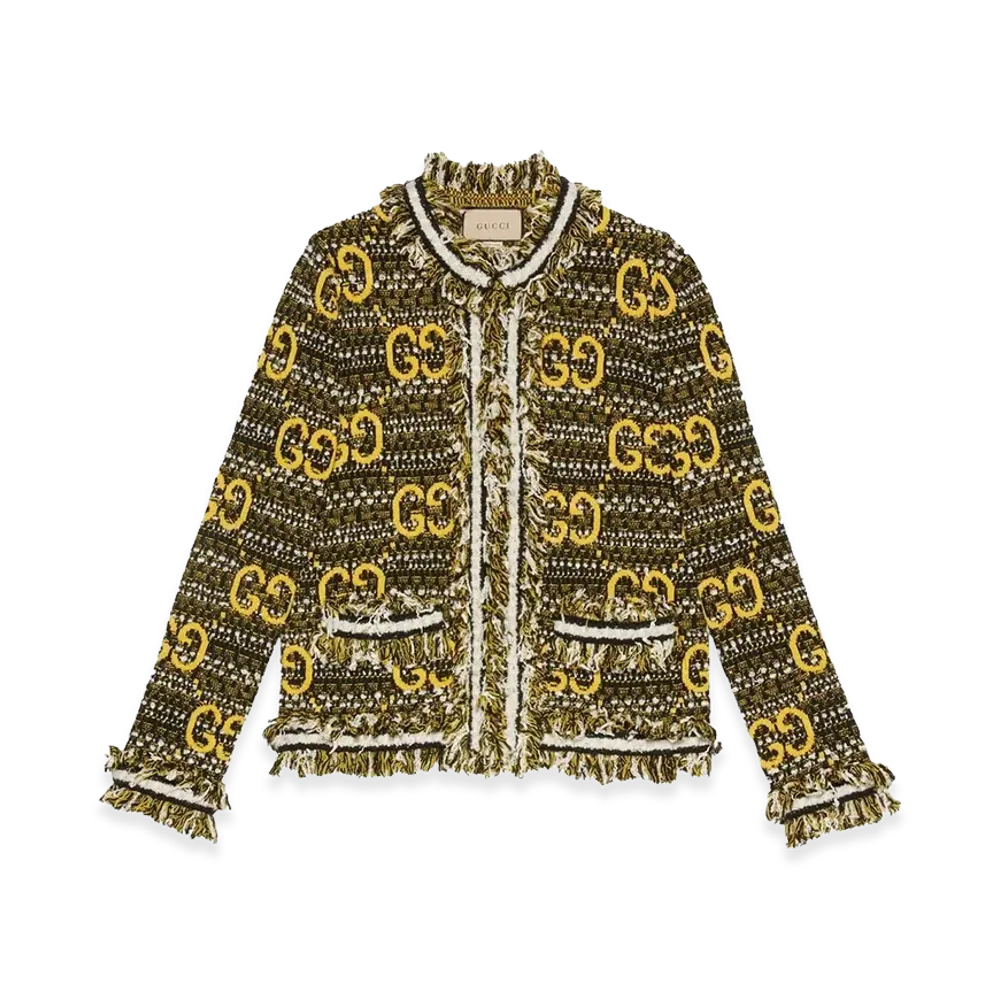 GUCCI Women's Sweaters "Black/Yellow"