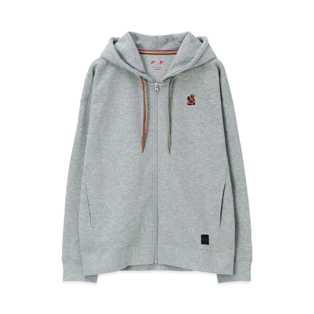 Paul Smith Mountain Bear Hoodie "Gray"