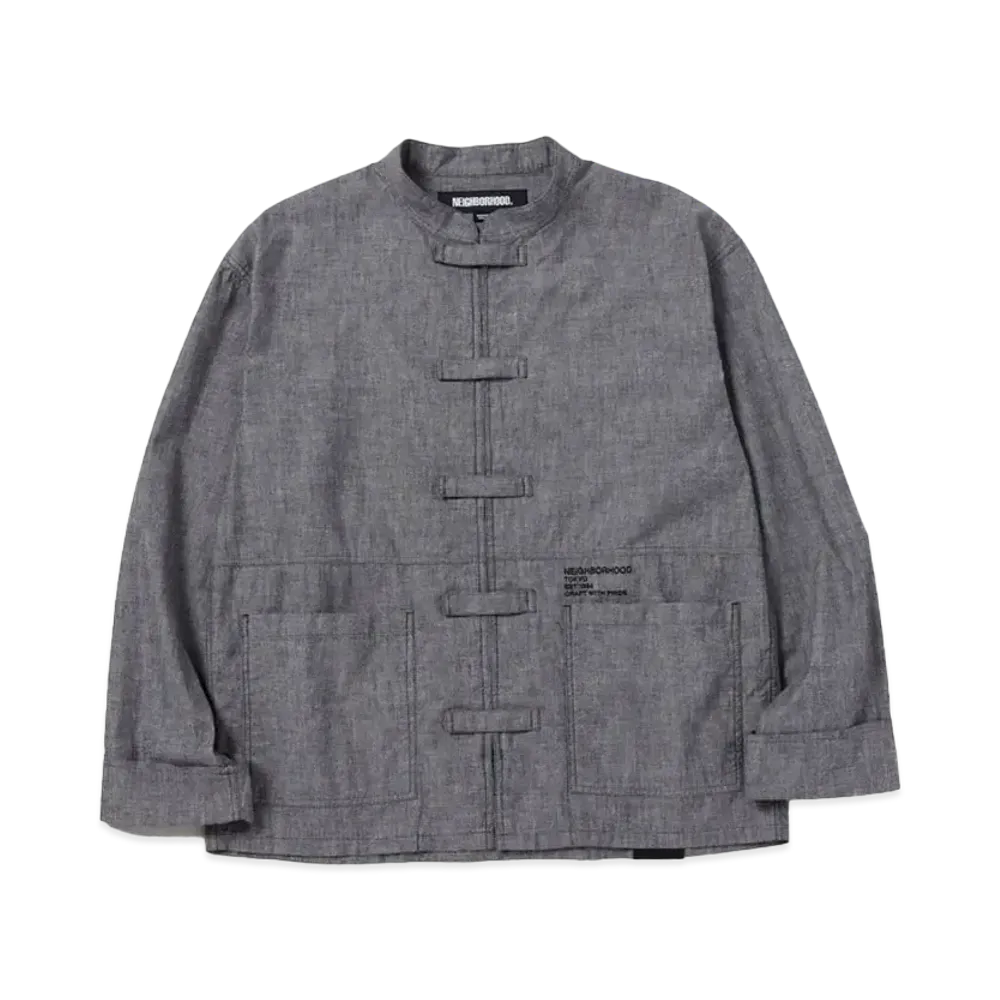 NEIGHBORHOOD KF Shirt LS "Black"