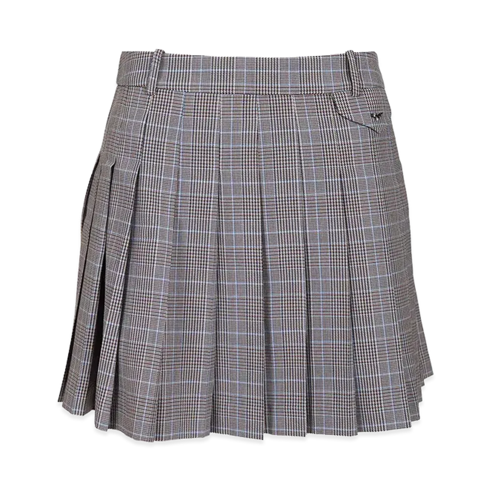 Maison Kitsune Women's Pleated Mini Skirt "Grey"
