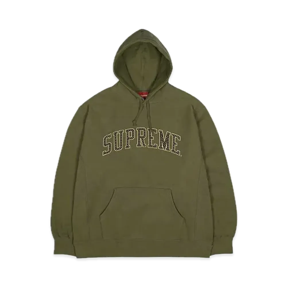 Supreme Stars Arc Hooded Sweatshirt "Light Olive"