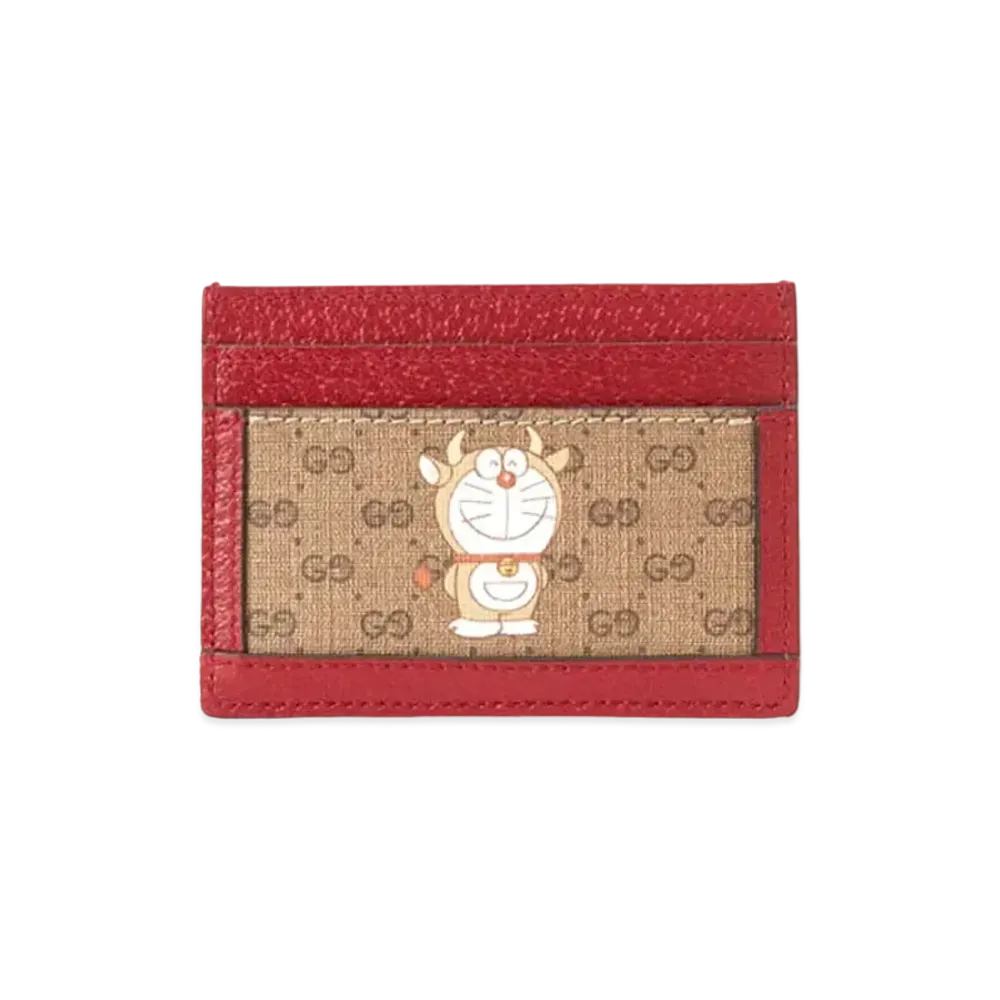 GUCCI x Doraemon GG Supreme Card Case