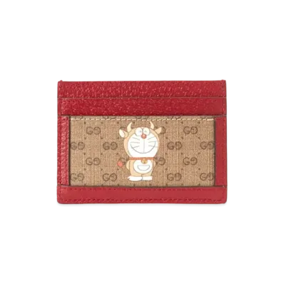 GUCCI x Doraemon GG Supreme Card Case