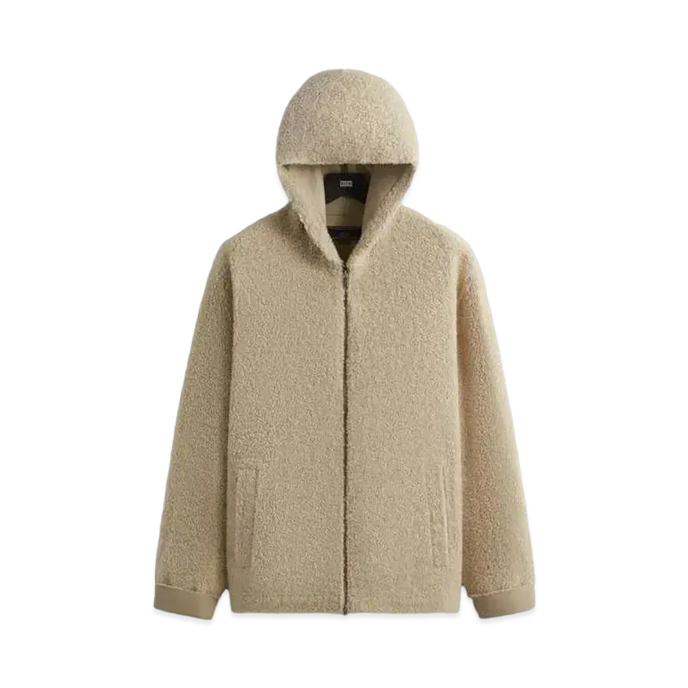 Kith Ryer Hooded Shearling Jacket "Sector"