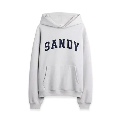 Gap x Sandy Liang Extra Heavyweight Logo Oversized Hoodie "Grey"