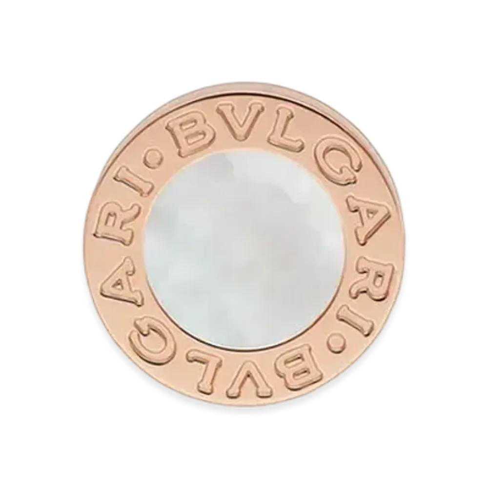 BVLGARI Bvlgari Bvlgari Single Earring "White/Pink Gold"