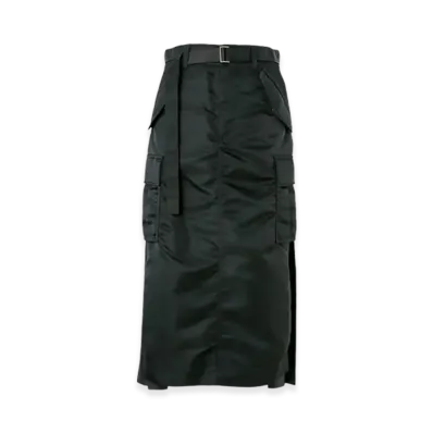 sacai Nylon Twill Skirt "Black"