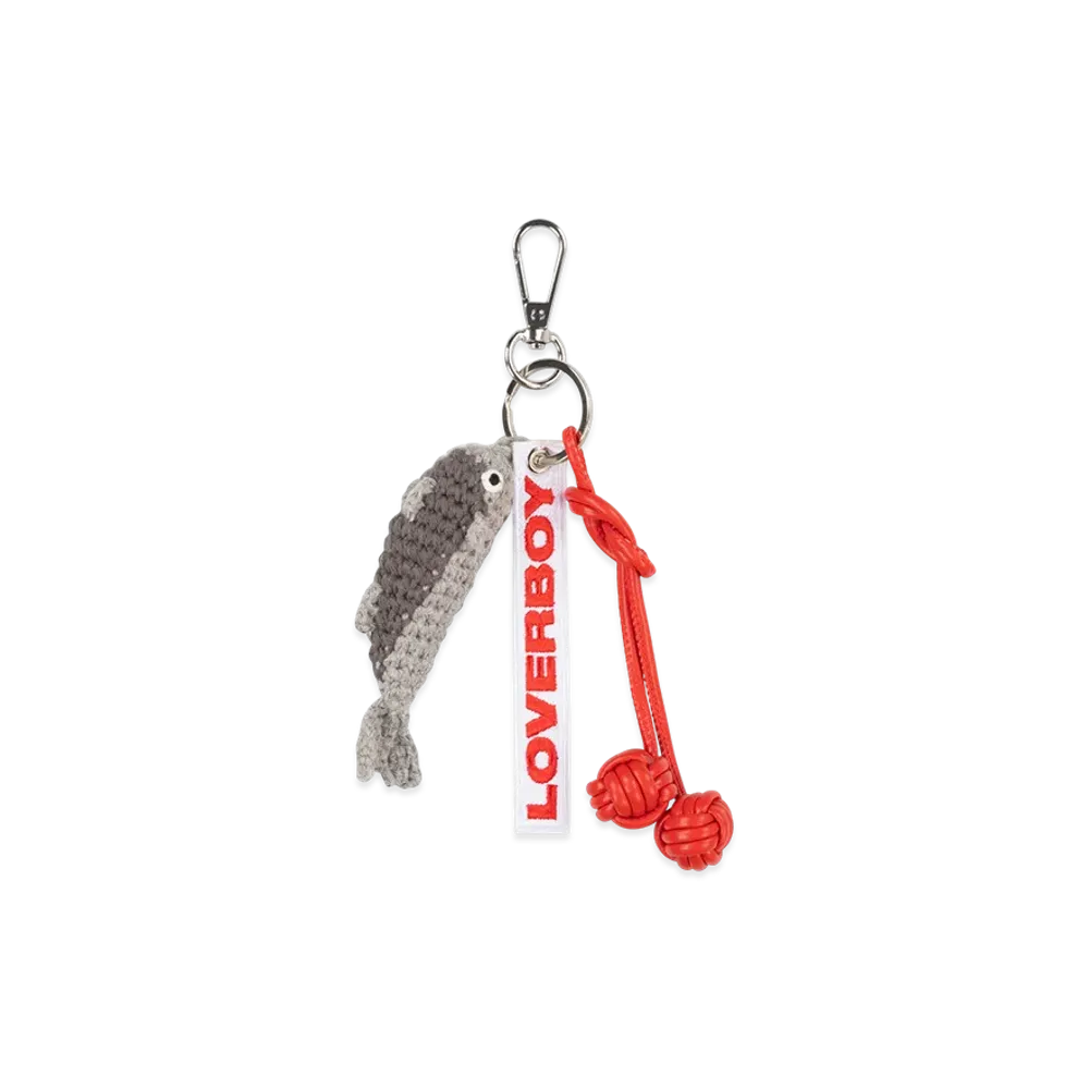 Charles Jeffrey Loverboy Bag Charm "Gray"
