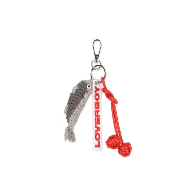 Charles Jeffrey Loverboy Bag Charm "Gray"