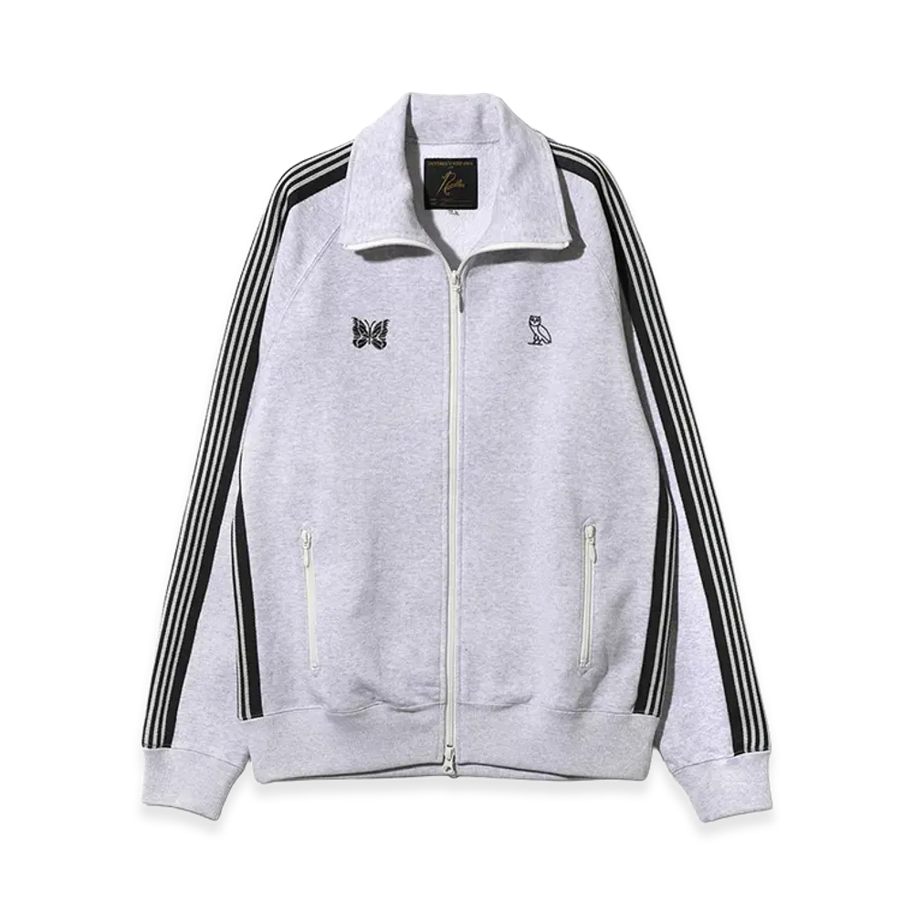 NEEDLES x OCTOBER’S VERY OWN Track Jacket – French Terry "Grey"