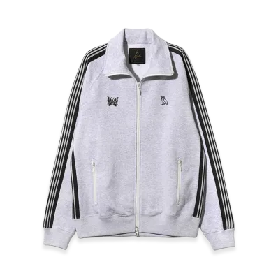 NEEDLES x OCTOBER’S VERY OWN Track Jacket – French Terry "Grey"