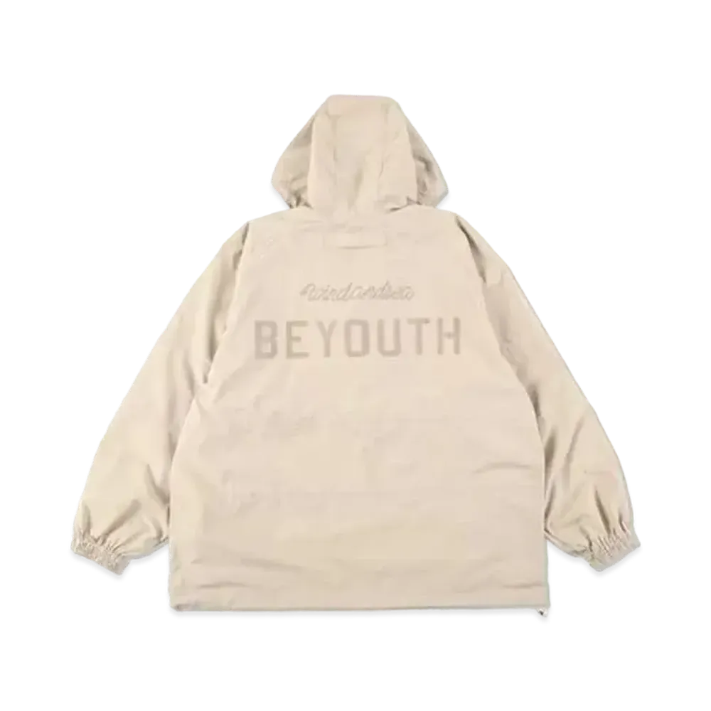 WIND AND SEA BYT (SEA-03) Anorak Nylon Parka "Sand"