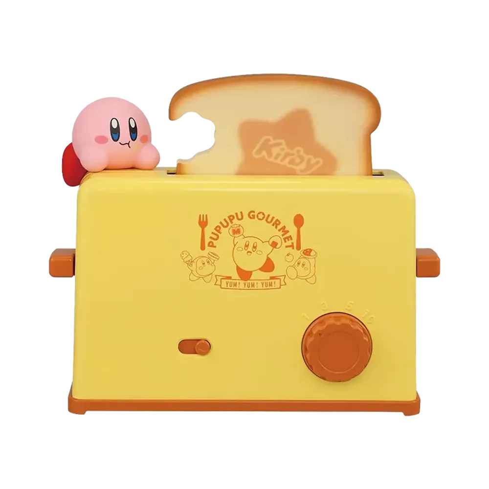 BANDAI "Ichiban Kuji" -Kirby PUPUPU GOURMET- Last One Prize Snack-themed Toaster Timer