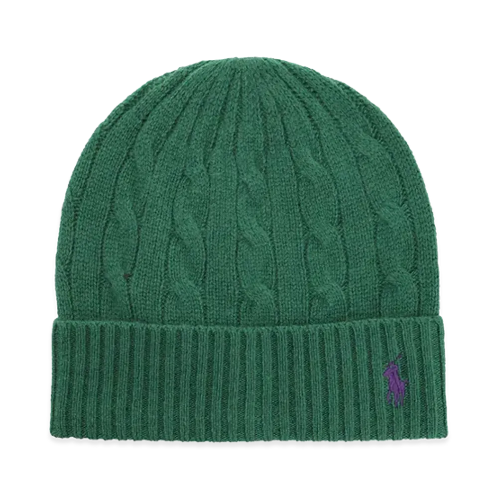 Polo Ralph Lauren Women's Wool And Cashmere Hat "Green"