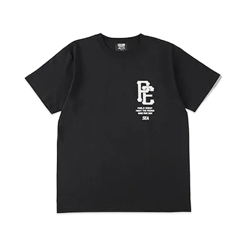 WIND AND SEA x Public Enemy -PE-MG- S/S Tee "Black"